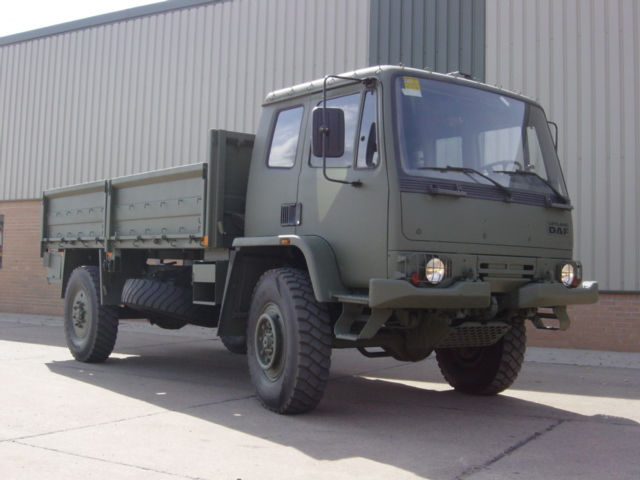 Leyland Daf T45 4x4 Drop Side Cargo - ex military vehicles for sale, mod surplus